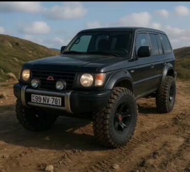 Maşın mitsibuwi pajero ili 1998 ci ilmexaniki karopka ötürücü 4x4