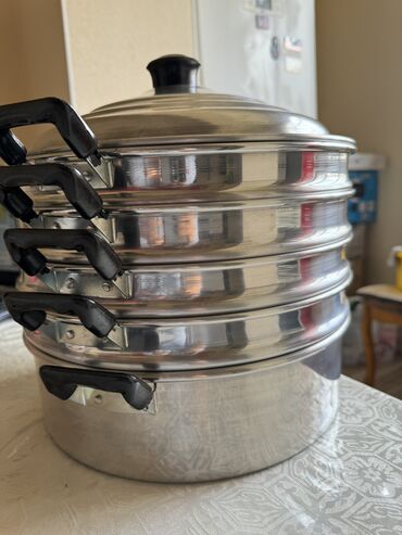 посуда для сухофруктов: Мантоварка / мантышница Alkoy аллюминиевая 4 ярусная, кастрюля и
