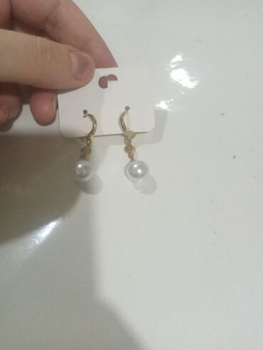 Bijuteriya dəstləri: Zərgərlik dəsti – müxtəlif modellərdə sırğalar - Ay və ulduz motivli — 17