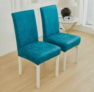 Prekrivači za nameštaj: 🍃Navlake za stolice🍃 🍃Paket sadrži 6 komada 🍃Materijal-pliš 🍃Cena-3000 — 8