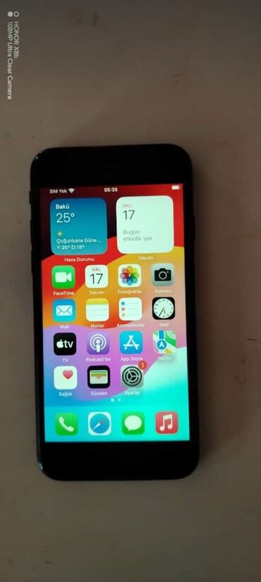 ayfon x qiyməti: IPhone SE, 64 GB, Qara, Barmaq izi