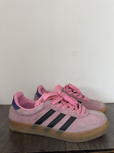 Women's Sneakers and athletic shoes: Кроссовки, 37, 37.5, Adidas, Б/у, цвет - Бежевый, Самовывоз, Платная доставка