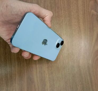 Perodua: IPhone 14, 128 GB, Göy, Zəmanət, Simsiz şarj, Face ID