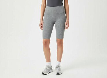 czarne legginsy z wysokim stanem nieprześwitujące: H&M, Leggings Sports for women, size S