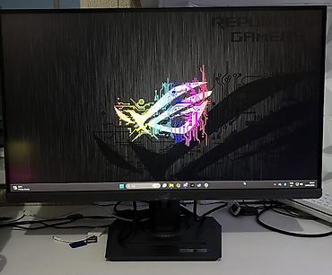 gtx 3060: Asus rog strix xg279cns Manitor yenidir (open box) Açılıb yoxlanılıb — 4