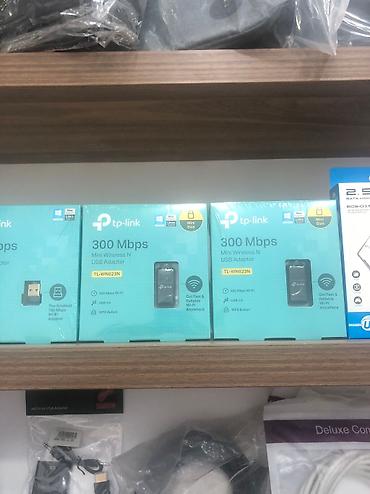 Modemlər və şəbəkə avadanlıqları: USB Nano Adapteri 150Mbit/s TP-Link TL-WN725N — 8