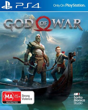 PS4 (Sony PlayStation 4): God Of War PS4 Пс4, В идеальном состоянии