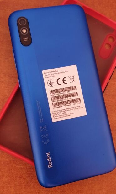 Xiaomi: Xiaomi Redmi 9A, 32 GB, rəng - Göy, 
 Düyməli