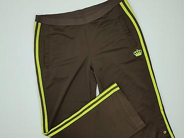sweatpants brown: Adidas, Spodnie dresowe damskie, rozmiar M — 1