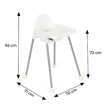 camel active jeans: ECOTOYS stolica za hranjenje WHITE – HA-007 WHITE-250 Opis: - Pogodna — 4