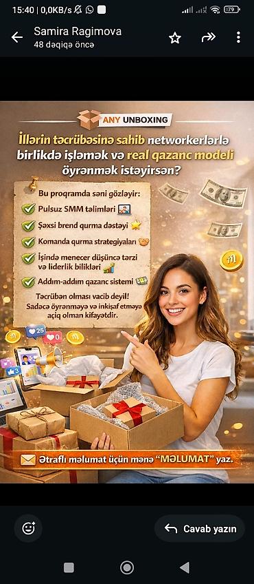 bakı masaj xidməti: ANY Unboxing – reklama izləmə və onlayn gəlir sistemi Xidmətin — 1