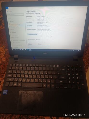 acer ноутбук: Acer, 4 ГБ ОЗУ, Intel Celeron, Б/у