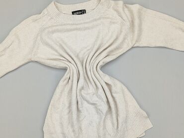 białe gładki t shirty: Sweter, Janina, S, stan - Dobry