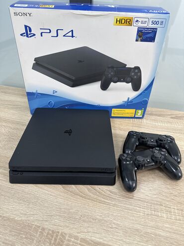 playstation 2 roms: Продаю Sony PlayStation 4 слим, 500 гб. Приставка в идеальном