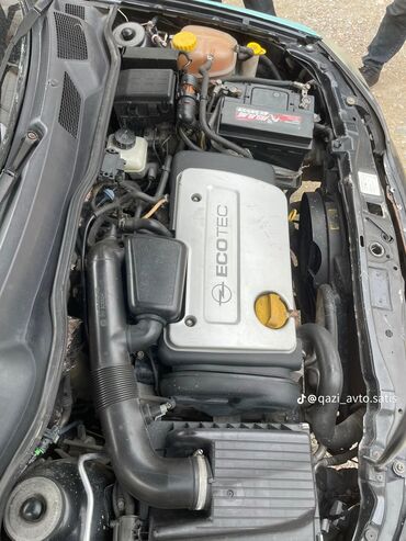 Opel: Opel Astra G sedan – qara rəng Texniki və dizayn: - ECOTEC benzin — 4