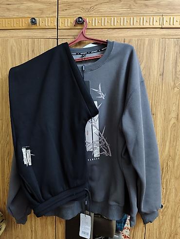 азиаты: Спортивный костюм, Свитшот, Штаны, Китай, 5XL — 1