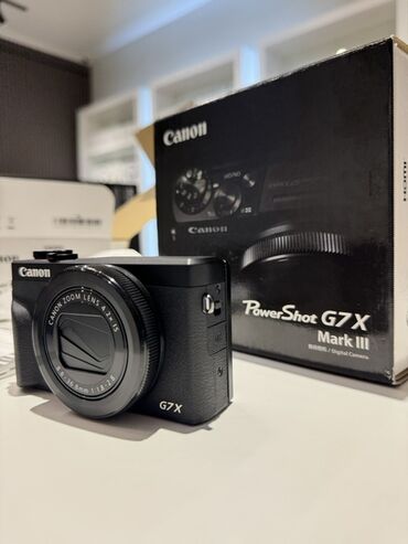 Canon PowerShot G7 X Mark III modeli, yüksək keyfiyyətli şəkillər və