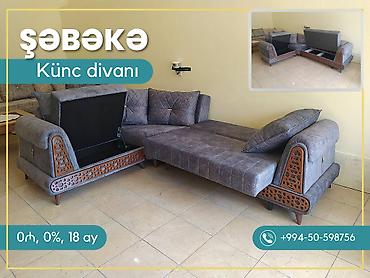 Divanlar: Künc divan, Yeni, Açılan, Bazalı, Şəhərdaxili pulsuz çatdırılma — 3