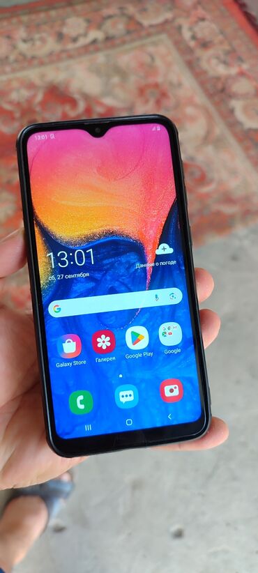 Samsung: Samsung Galaxy A10, Б/у, 32 ГБ, цвет - Красный, 2 SIM