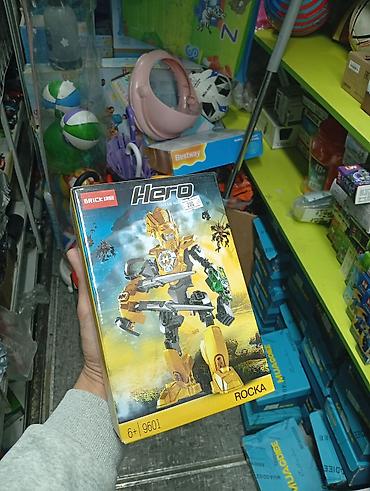 фантан: Конструктор BRICK “Hero: ROCKA” (модель 9601) - Серия: Hero (аналог — 1