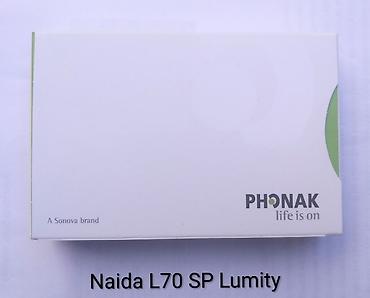 Слуховые аппараты: TƏCİLİ SATİLİR Phonak Naïda L70 SP (Lumity)(platforması) 20 Klapanli — 2