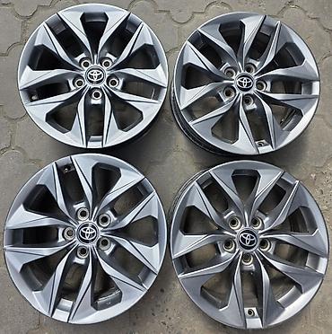 Литые Диски R 17 Toyota, Комплект, отверстий - 5, Б/у
