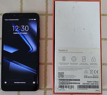 redmi 3 s: Redmi 6, 32 GB, rəng - Qara, Sensor, Barmaq izi, İki sim kartlı — 1