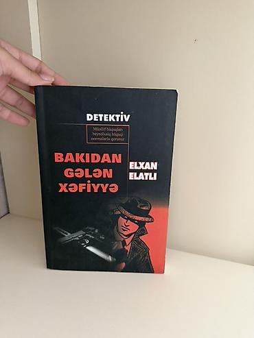 kitab capi: Məhsul: Kitab – “Bakından Gələn Xəfiyyə” Müəllif: Elxan Elatlı Janr — 1