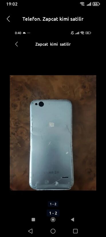 задняя крышка для телефона fly: ZTE markalı mobil telefon – ehtiyat hissə (zapçast) kimi