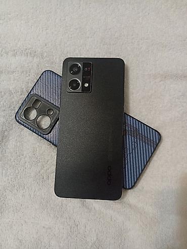 Oppo: Oppo Reno7, Б/у, 128 ГБ, цвет - Черный, 2 SIM — 1