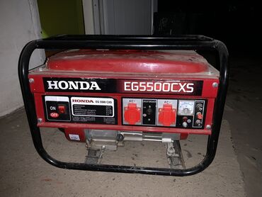 ножницы для пластиковых труб: Бензиновый электрогенератор Honda EG5500CXS - Модель: Honda EG 5500