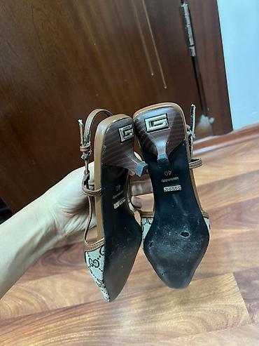 foot patch: Туфли, 39.5, 40, Gucci, Б/у, цвет - Коричневый, Самовывоз — 3