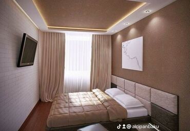 Tavan işləri: Evlerin ve obyektlerin yuksek keyfiyyetle təmiri alçıpan vurulmasi 1 — 10