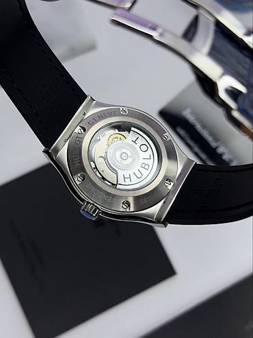 Наручные часы: Hublot Classic Fusion Automatic – mavi siferblatlı, İsveçrə istehsalı — 4