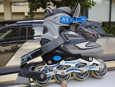 İdman və istirahət: İnline konkisürmə (roller skates) – tənzimlənən ölçülü, 4 təkərli — 3