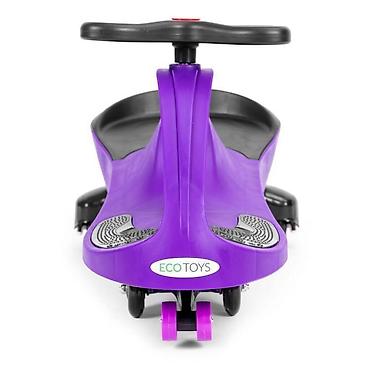 bele helanke za devojcice: Wiggle guralica za decu sa LED točkovima – EcoToys, ljubičasta Šifra — 1