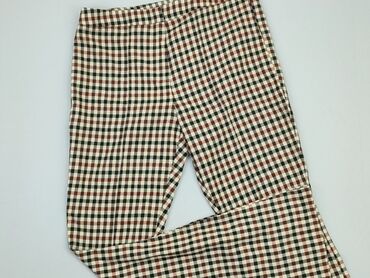 spódnice w kratę czerwone: Material trousers, Asos, M (EU 38), condition - Very good