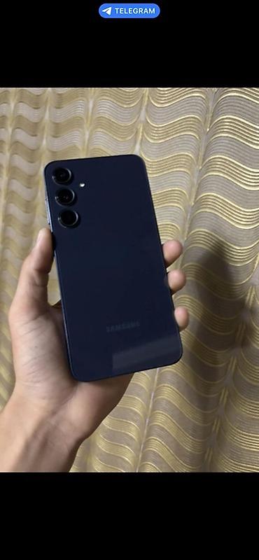 Уюлдук телефондор жана аксессуарлар: Samsung Galaxy A35 5G, Колдонулган, 128 ГБ, түсү - Көк, 2 SIM — 2