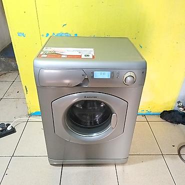 Бытовая техника: Стиральная машина Hotpoint Ariston, 7 кг, Б/у, Автомат, Есть сушка, Нет кредита, Платная доставка — 1