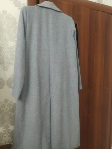paltolar ve qiymetleri: Palto XL (EU 42), rəng - Mavi