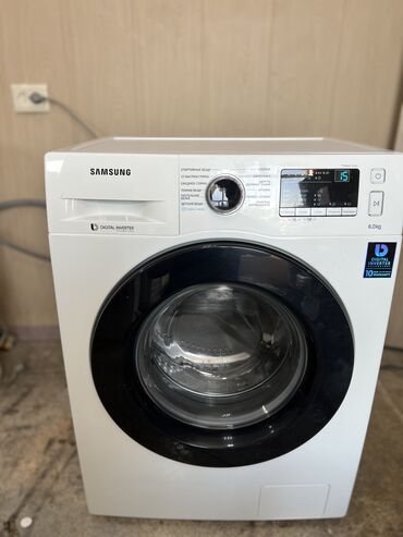 ремонт стиральных машин бишкек: Стиральная машина Samsung, Б/у, Автомат, До 6 кг, Полноразмерная