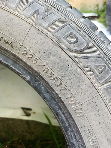 Транспорт: Шины 225 / 65 / R 17, Лето, Б/у, 1 шт, Внедорожные (АТ/МТ), Япония, Yokohama — 2