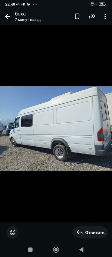 двигател на спринтер: Mercedes-Benz Спринтер: 2001 г., 2.7 л, Механика, Дизель, Бус