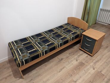 италия мебель: Односпальная Кровать, Б/у