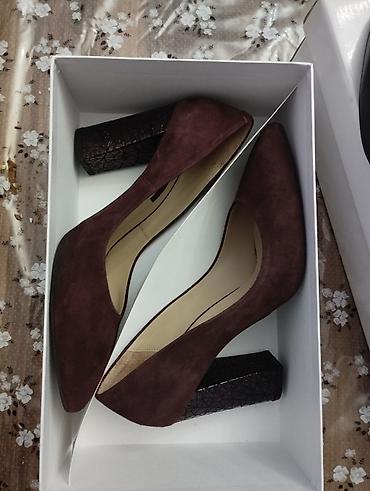 Tuflilər: Tuflilər, Ölçü: 39, rəng - Qəhvəyi, İşlənmiş — 6