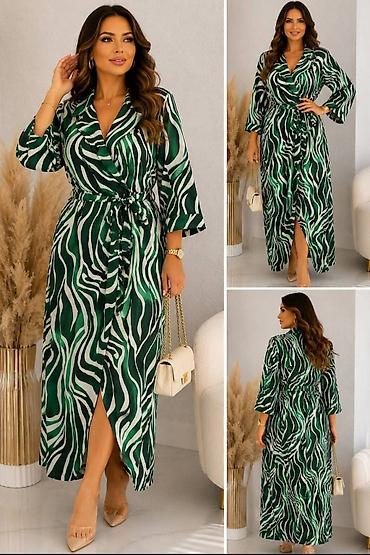 leopard sandale: 💜💚 Efektne haljine sa modernim zebra dezenom koje privlače poglede na — 2