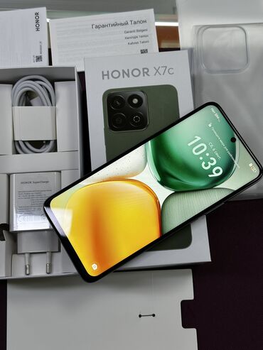 Honor: Honor X7, Новый, 256 ГБ, цвет - Зеленый, 2 SIM — 2
