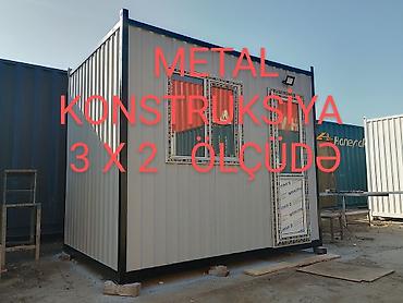 3 x 2 olcude metalkonstruksiya mini ofis konteyner,her kes ucun lalafo.az -da — 2 3 x 2 olcude metalkonstruksiya mini ofis konteyner,her kes ucun — 2