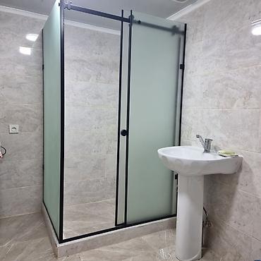 Душевые перегородки и ограждения: Душ тосмолорун даярдалган поддонго ылайыктап,сапатуу кылып жазап — 24