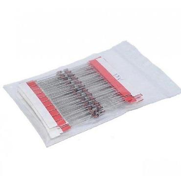 mini pegla za putovanja: SET ZENER DIODA 140 KOMADA | Set zener dioda 140 kom, 0,5W, 14 — 2